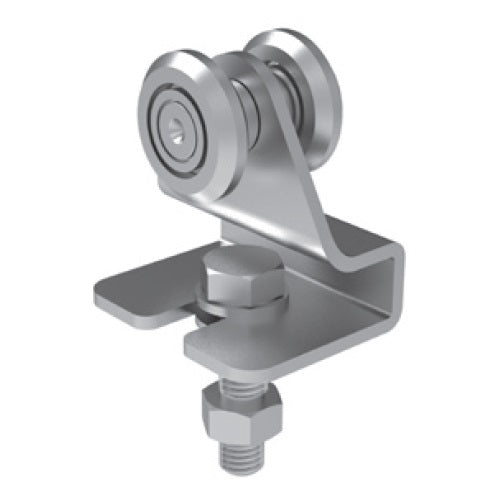 Dvojkoliesko závesné Zn, profile 33x34mm