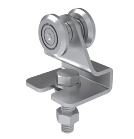 Dvojkoliesko závesné Zn, profile 33x34mm