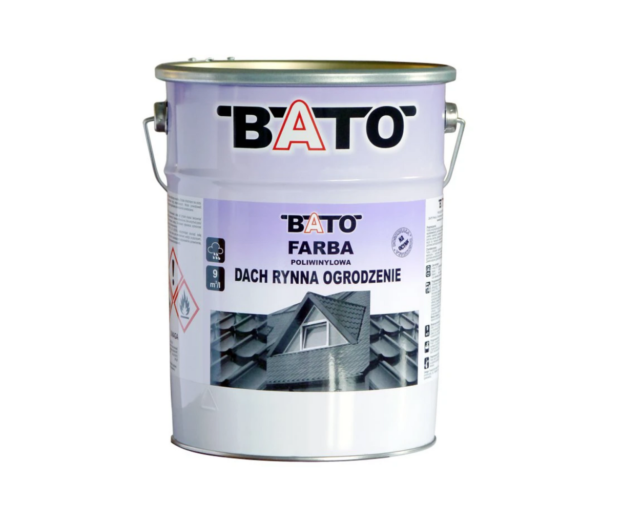 Farba polyvinylová, antracit RAL7016 satin 6,3kg (5L)