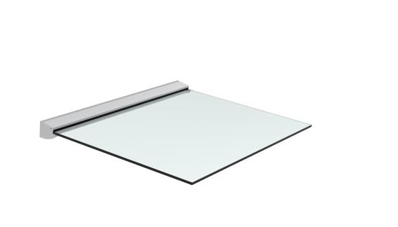 Presklená strieška hliník profil