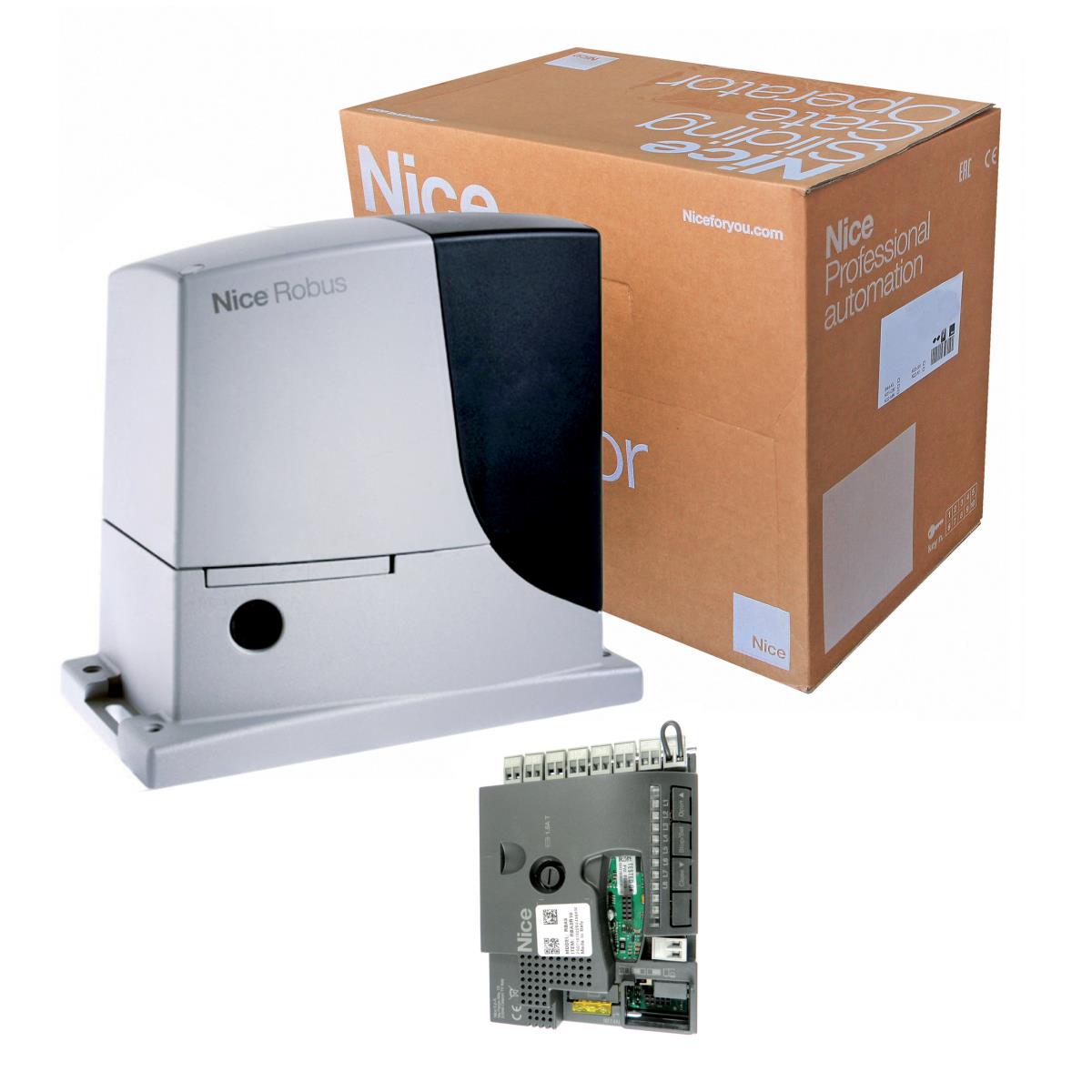 NICE pohon pre posuvne brány s elektronikou max 600kg