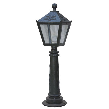 Lampa stlpová liatinová dekoratívna 230x230, h850m