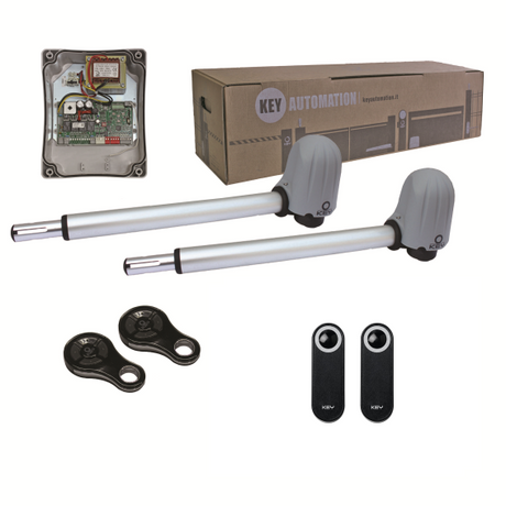 KEY pohon pre dvojkrídlovú bránu, sada s fotobunkami