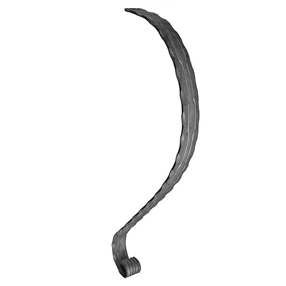 Madlo-voluta a180, h600mm, P/010-40x5