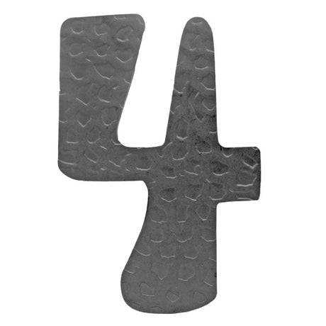 Číslica kovaná "4" h120, t2mm
