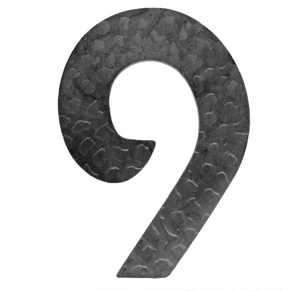 Číslica kovaná "9" h 120, t3mm