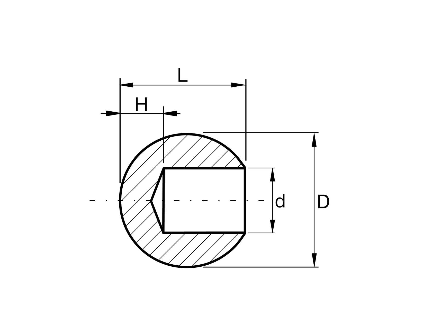 Záslepka výplne - nelak. DUB(OAK)