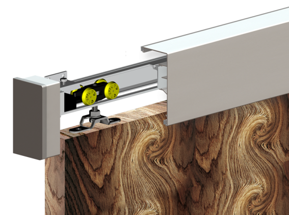 Kovanie pre posuvné dvere - lišta AL 60kg