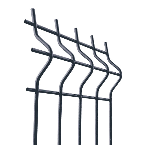 Welded panel fence ZnPVC 2500x1600x5mm anthracite