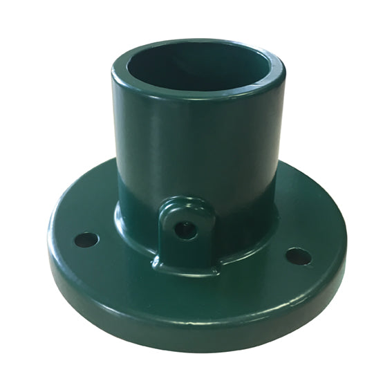 AlPVC D48mm zöld oszlop talpa