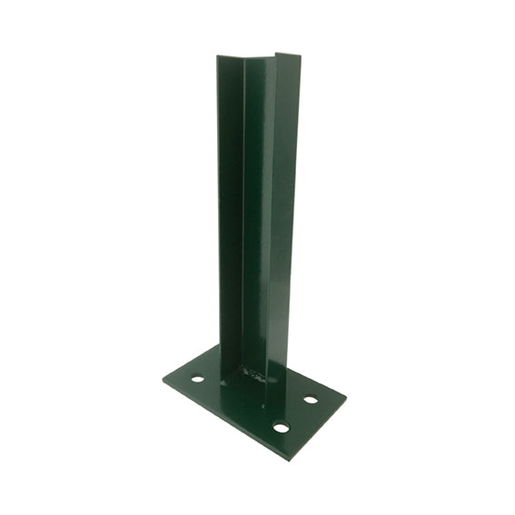 Zöld ZnPVC 40x60 mm oszlop talp