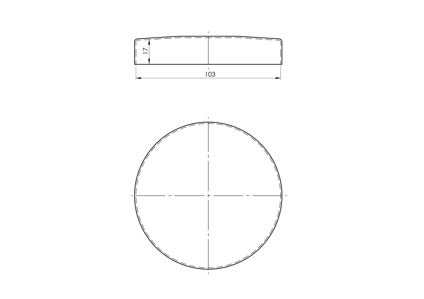 Kotvenie vrchné - rozeta