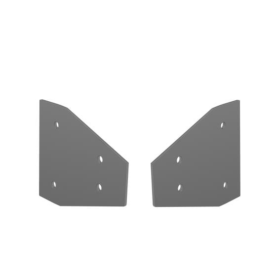 Presklená markíza hliník profil 0° zaslepka