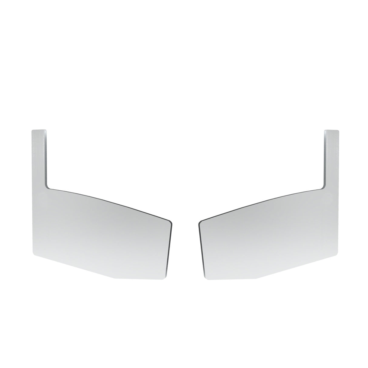 Canopy aluminium channel profile +10°blind plug