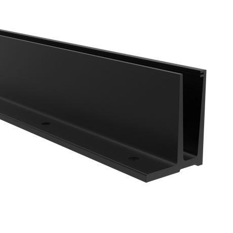 Celosklenené zábradlie-profil-vrchné kotvenie