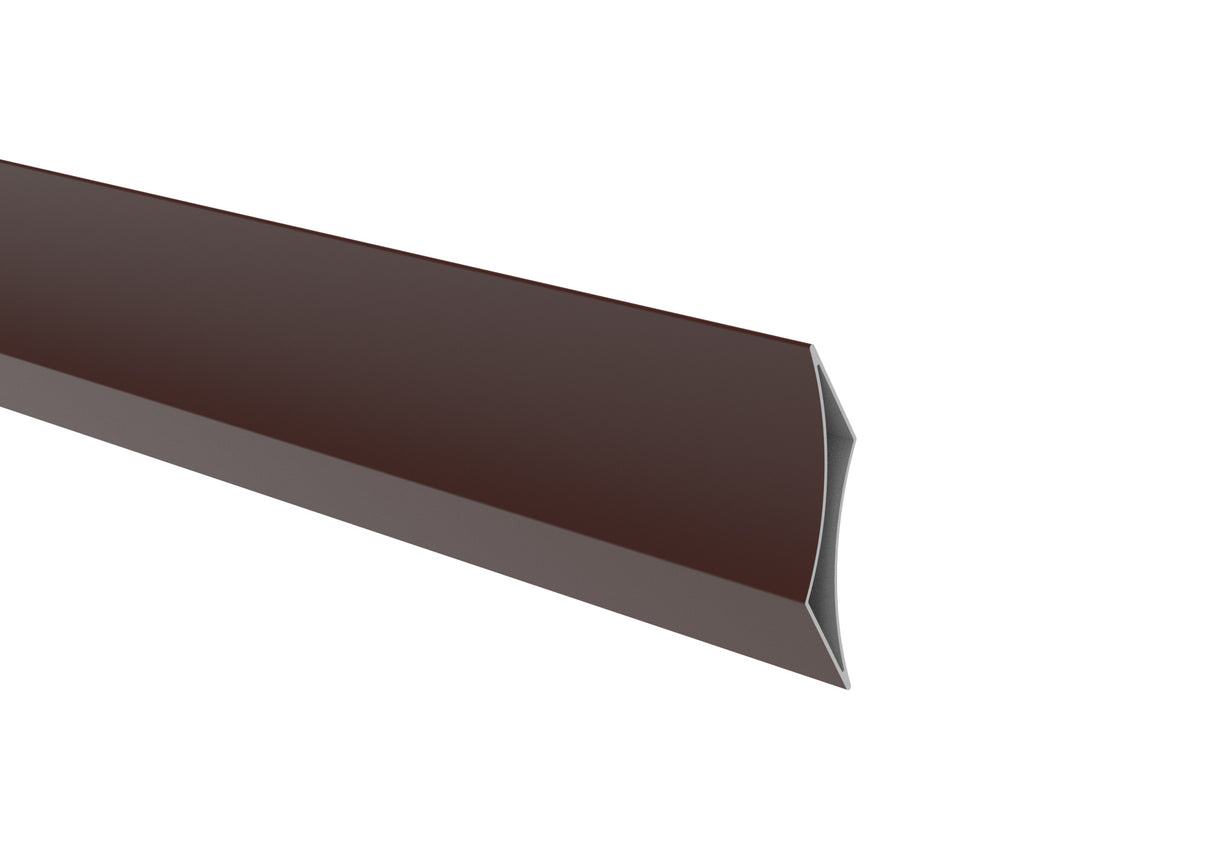 Hliníková plotová žalúzia 20x105 zaoblená - 6000mm