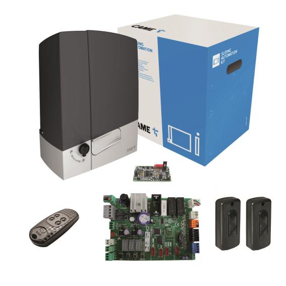 CAME pohon pre posuv. brány, set, max 400kg, 24V