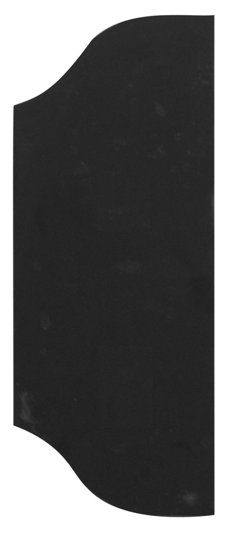 Štítok bránový hladký bez otvorov 265x105, t3mm