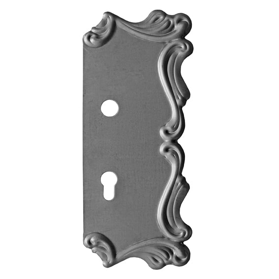 Štítok bránový zdobený P 315x135, t2, a85, d20mm