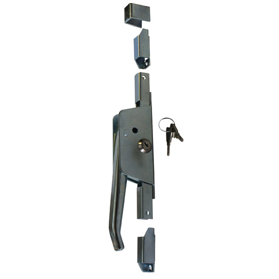 Pákový uzáver so zámkou Zn, L160mm