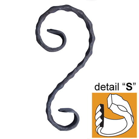 Element tvaru-S 150x70/40, P/030-12x6mm