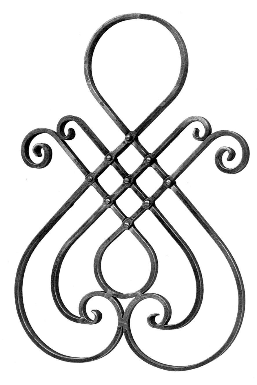 Ornament h575, b400, 16x8mm