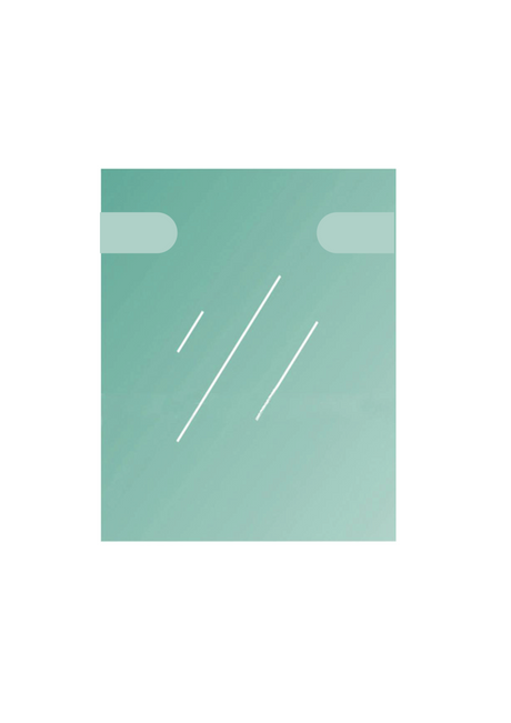 Sklo - číre, kalené lepené sklo VSG/ESG s drážkami