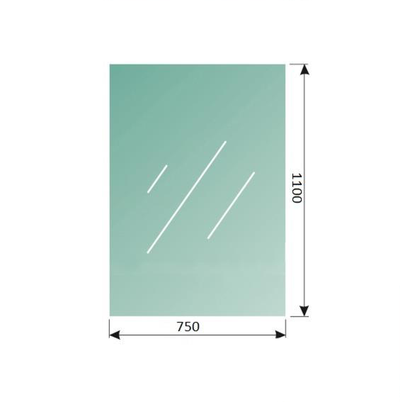 Sklo - číre, kalené, lepené