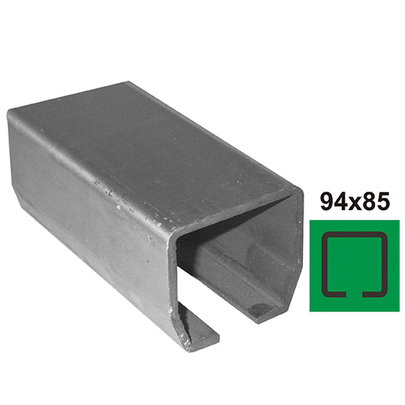 Profil vodiaci spodný Fe, 94x85x5mm, L6m