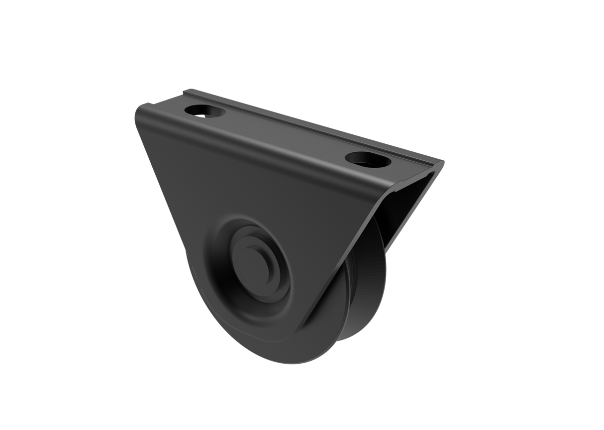 Kladka pojazdu - komplet -V, D80, čierna