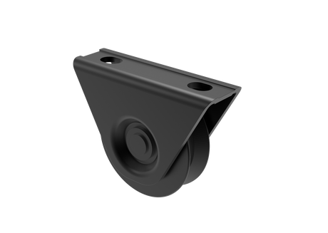 Kladka pojazdu - komplet -V, D80, čierna