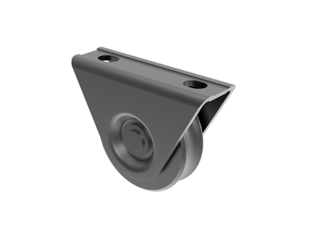 Kladka pojazdu - komplet - U, D80, antracit