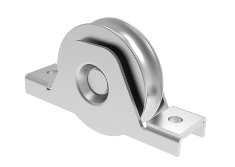 Pojazdové koliesko komplet - U, Zn, D80