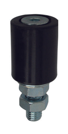 Koliesko-nylonové Zn, D30mm, M12, black