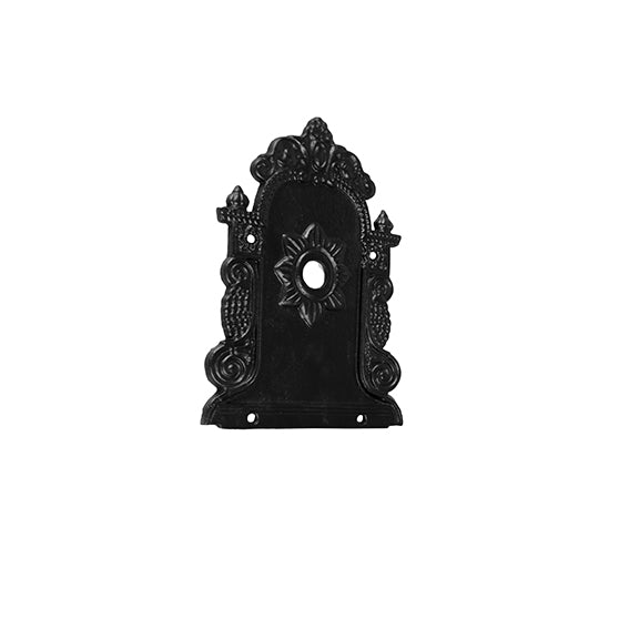 Štít umývadla L/36 300x220mm, cast iron, black