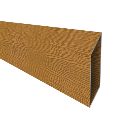 Hliníková plotová žalúzia 20x105x1,2 - 6000mm svetlý dub