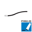 Časť lomeného oblúka P/002-30x5, p250, L2200mm