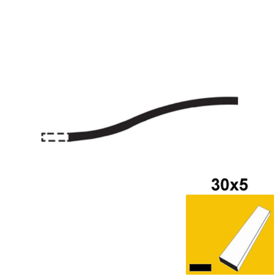 Časť lomeného oblúka 30x5, p250, L2200mm