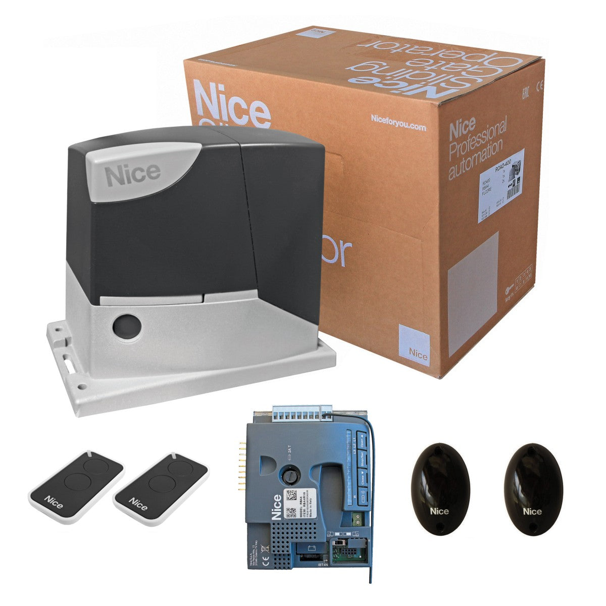 Pohony brán set, max 400kg