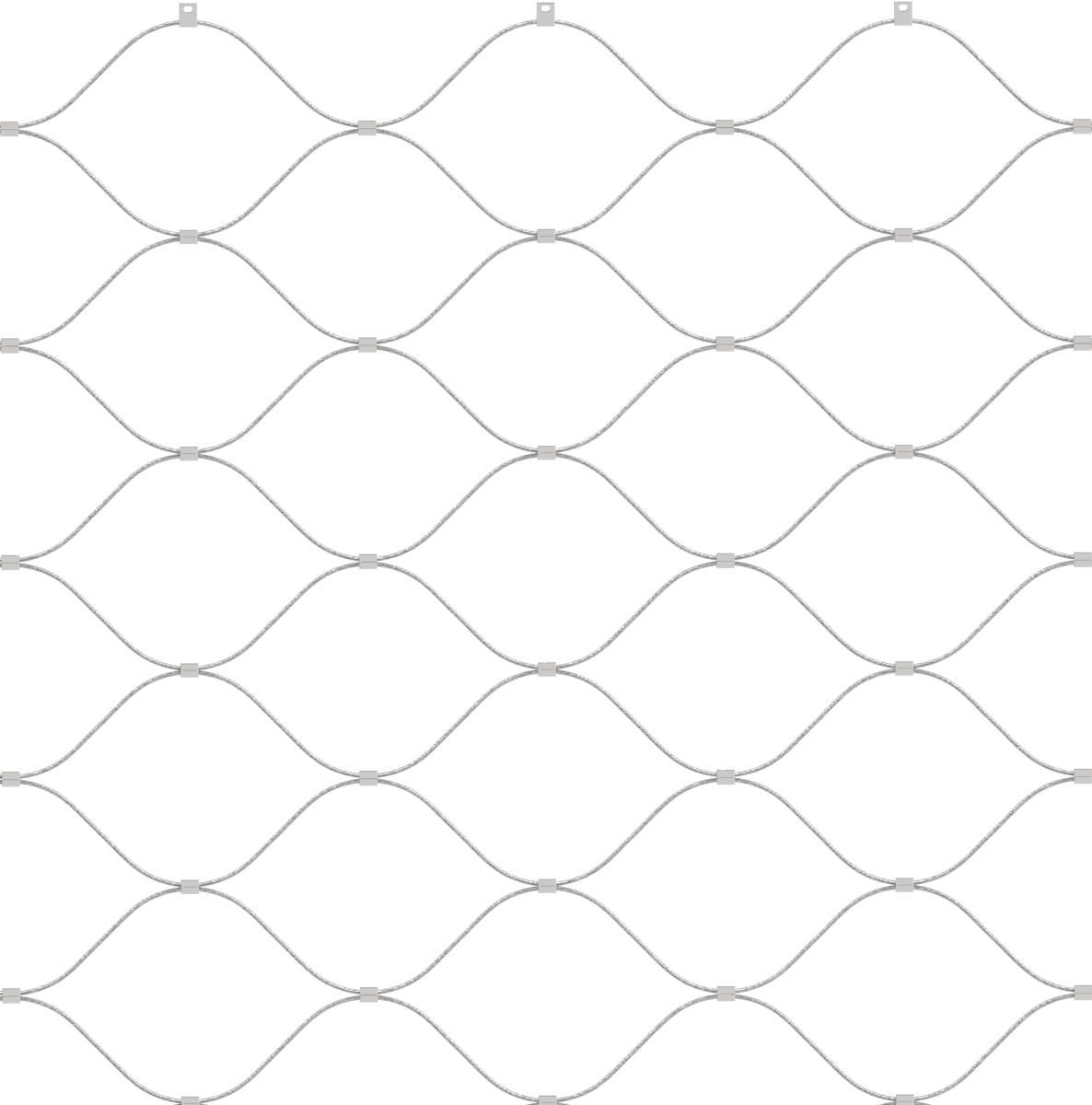 Sieť - lanková výplň