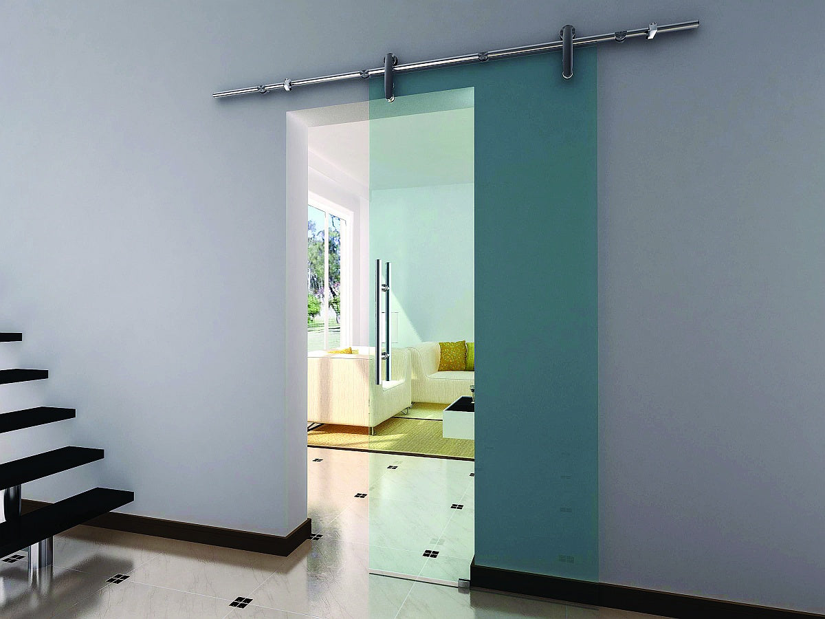 Posuv - držiak vodiacej tyče - stena AISI304, D25m