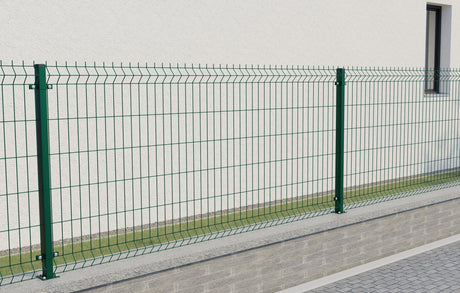 Stĺpik 60x40mm s pätkou ZnPVC 1800mm zelená