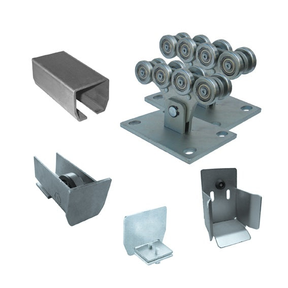 Sada pre posuvnú bránu do 4m, Fe, 70x60mm