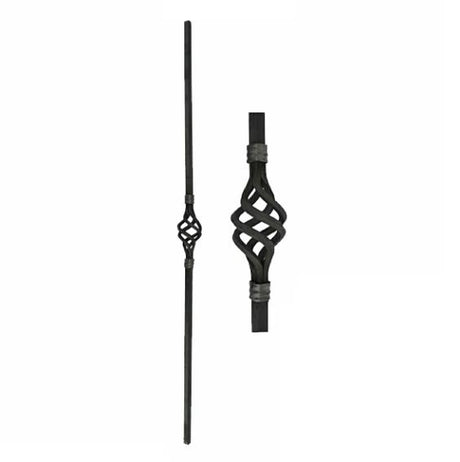 Tyč ozdobná h900, b58, 12x12mm