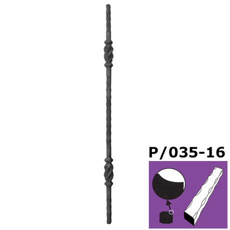 Tyč kovaná h940, b35mm, P/035A-16