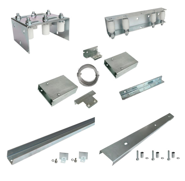 Teleskopický systém pre kol. bránu do 4m, 2dielna