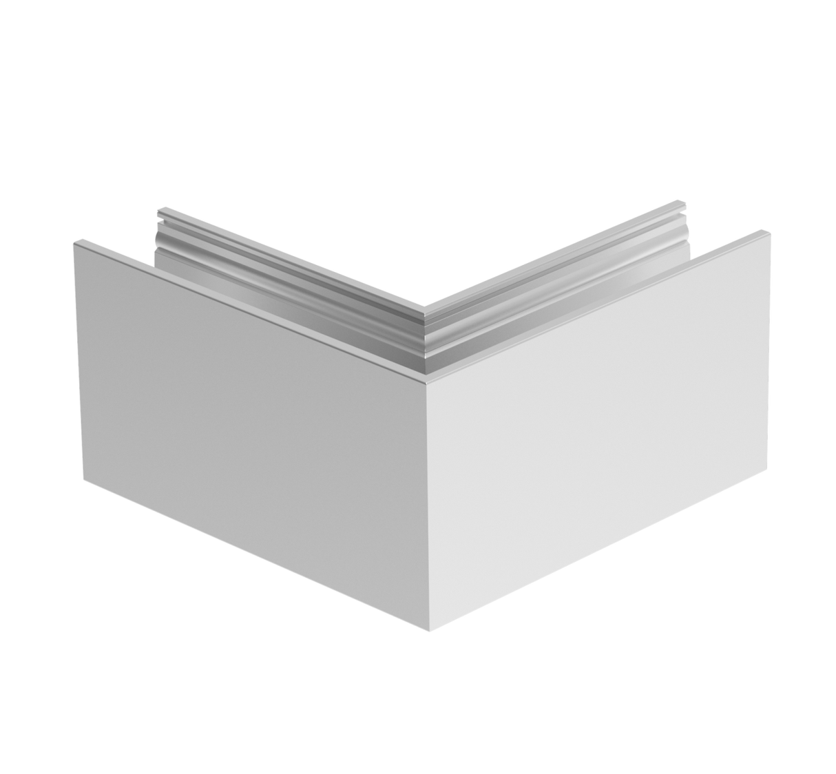 Celosklenené zábradlie-roh. profil-vrchné kotvenie