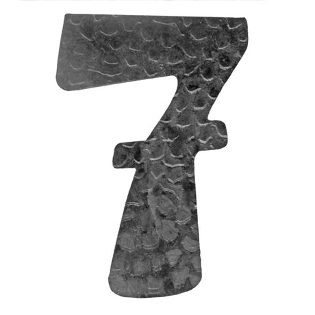 Číslica kovaná "7" h 120, t3mm