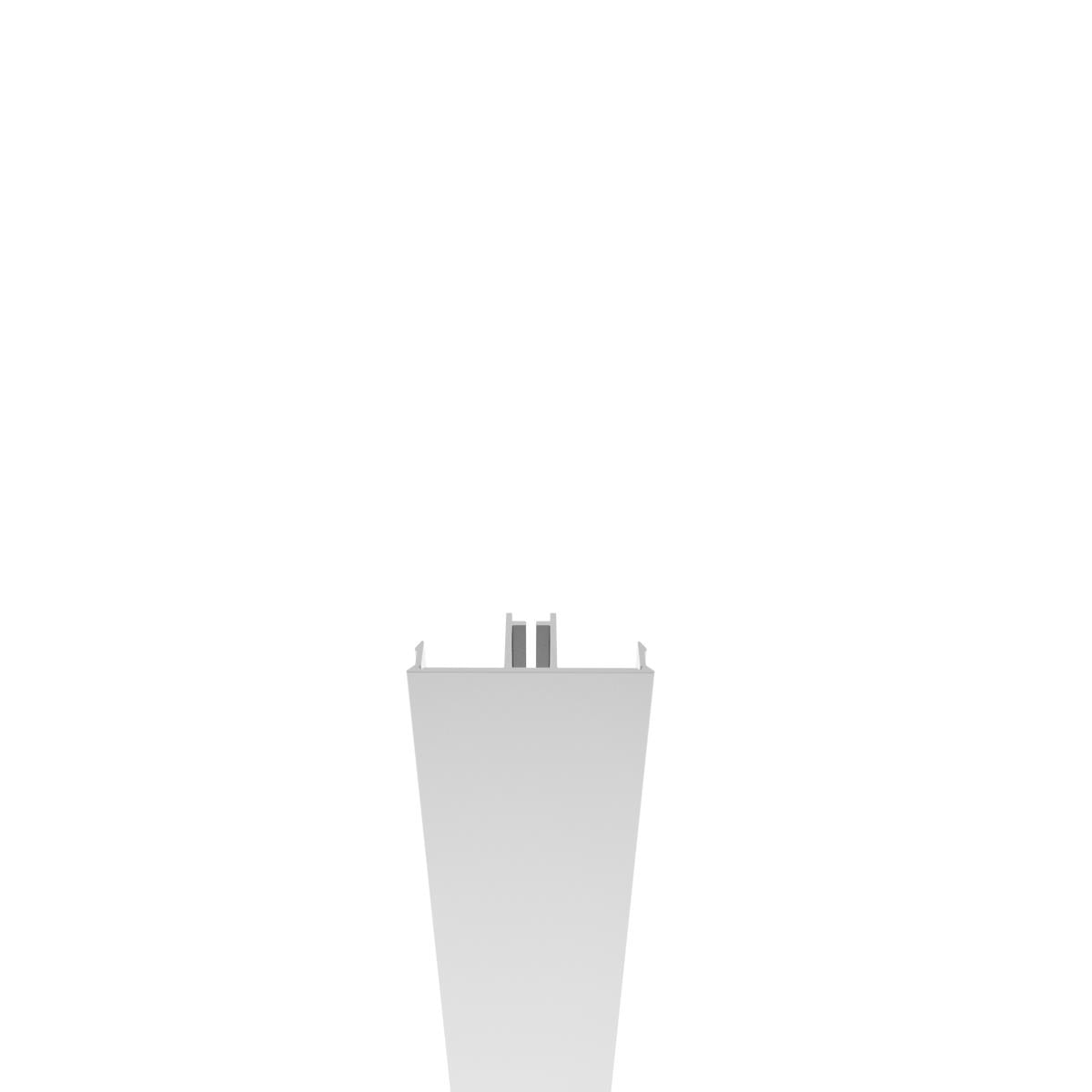 Krycia lišta široká pre stĺpikove profily 6000mm N