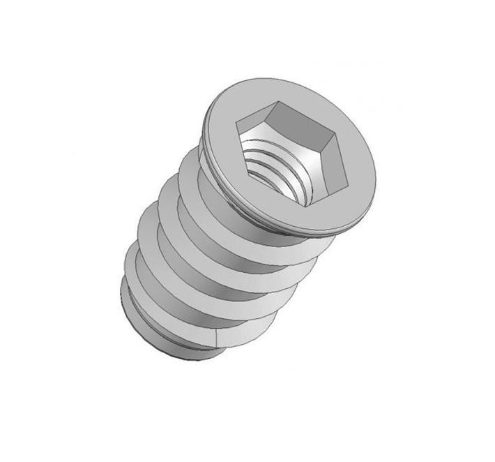 Matica závrtná, pozinkovaná, M10x20